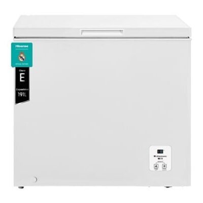 Hisense Congelador horizontal – Hisense FT247D4AWYLE, 191 l, 85.3 cm, Congelación rápida, Blanco