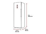 Congelador vertical - Hisense FT3K310SEWE1, 312 l, 185.6 cm, Kitchen Fit, Wi Fi, Blanco - Imagen 2