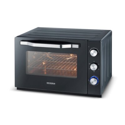 SEVERIN Horno de sobremesa – SEVERIN TO 2073, 2200 W, 60 l, negro