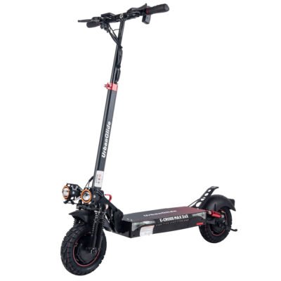URBANGLIDE Patinete eléctrico – URBANGLIDE eCross MAX 48v – 2x 800W – 17,5Ah, Pot. máx. 1600 W, Carga máx. 120 kg, 17500 mAh, Negro