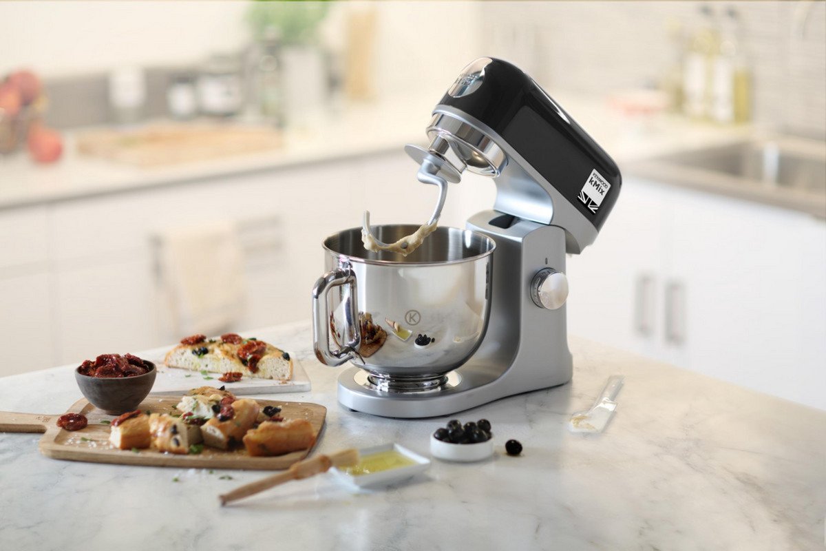 KENWOOD Robot de cocina - KENWOOD Kenwood Robot de Cocina KMX750BK. Bol 5L Acero Inoxidable. 1000 W, 1000 W, 5 l, Negro Rich - Imagen 8