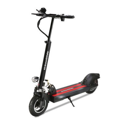 URBANGLIDE Patinete eléctrico – URBANGLIDE Ride AR2, Pot. máx. 350 W, Carga máx. 120 kg, 10000 mAh, Negro