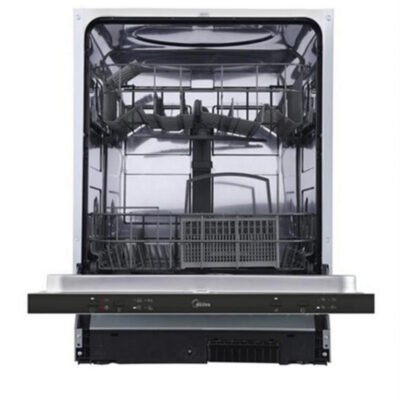 Lavavajillas integrable – MIDEA MID60S110.1-ES, 12 servicios, 4 programas, 60,0 cm, Sin panelar