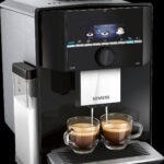 SIEMENS Cafetera superautomática - SIEMENS TI921509DE, 19 bar, 1500 W, 0,7 l, 2 tazas, Inox