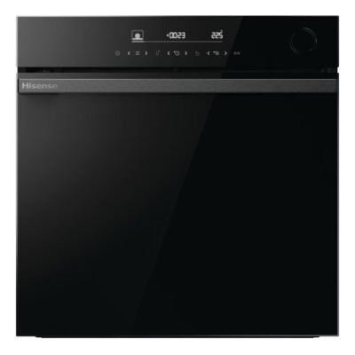 HISENSE Horno – HISENSE BSA66346PBGWIFI, Integrable, Pirolítico, 77 l, 56,4 cm, Negro