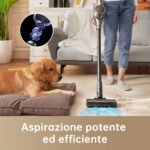 DREAME Aspirador escoba - DREAME VTV97A, 570 W, Potencia de succión 27 kPa, Depósito 0,6 l, Autonomía 90 min, Negro - Imagen 3