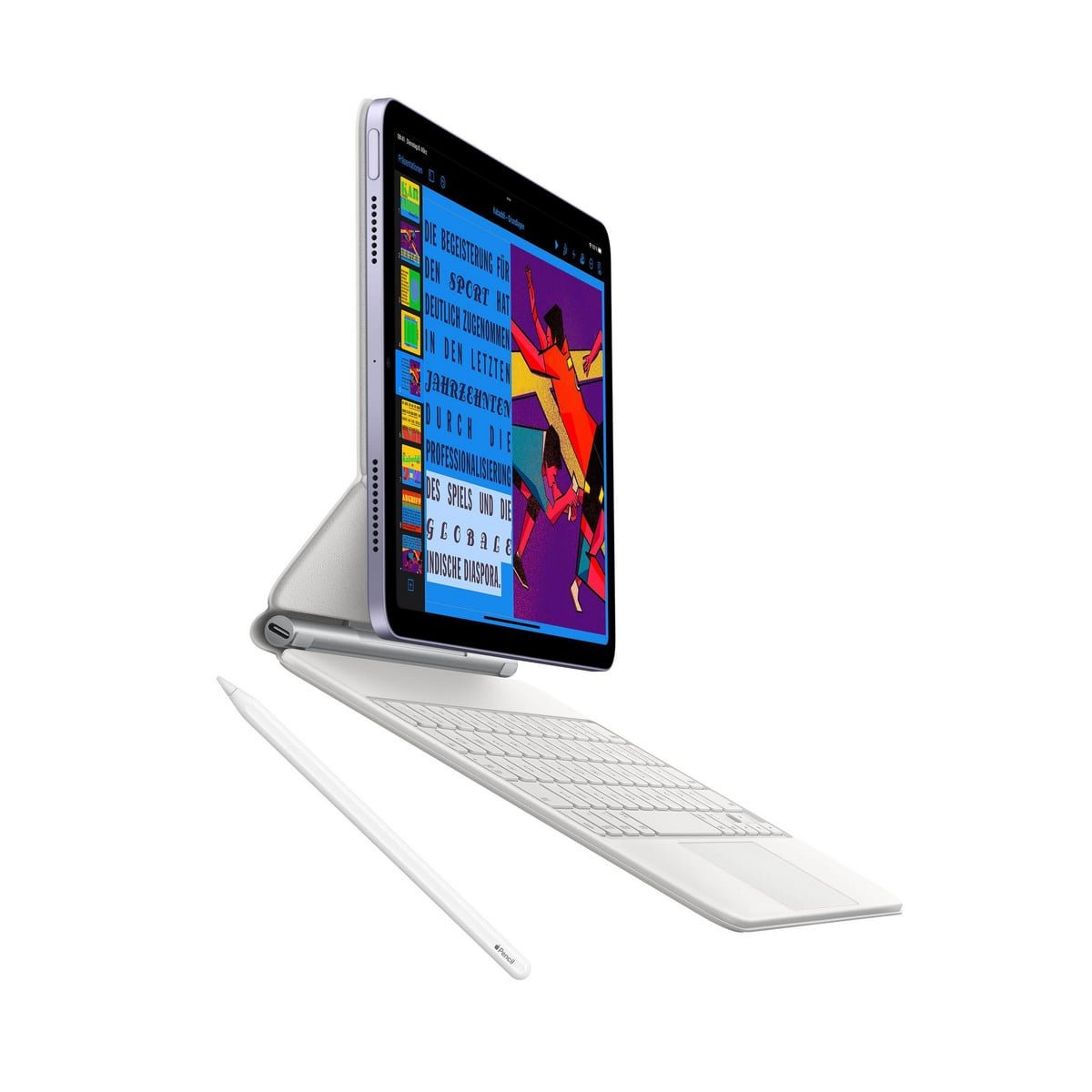 APPLE iPad Air, 256 GB, Azul, 10,9 " Retina, 8 GB RAM, Apple M, M1, Tablet iPadOS - Imagen 8