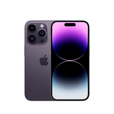 APPLE iPhone 14 Pro, Morado, Móvil iOS, 128 GB, 6 GB RAM, 6,1 » OLED, Ceramic Shield, 120 Hz, Recubrimiento oleofóbico, Anti-huellas, Chip A16 Bionic,