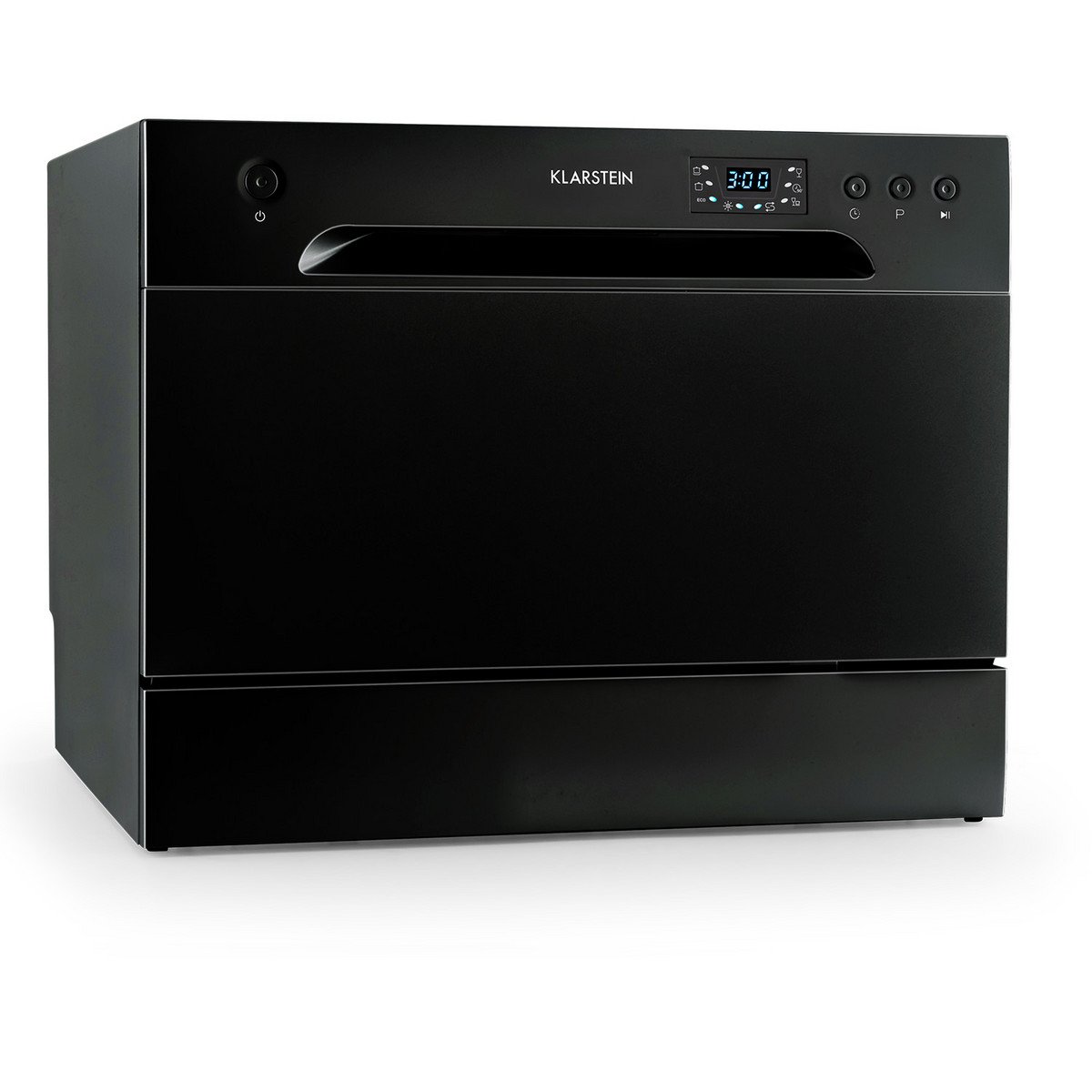 Lavavajillas compacto - KLARSTEIN Havasia UV 6, 6 programas, 55 cm, Negro - Imagen 2