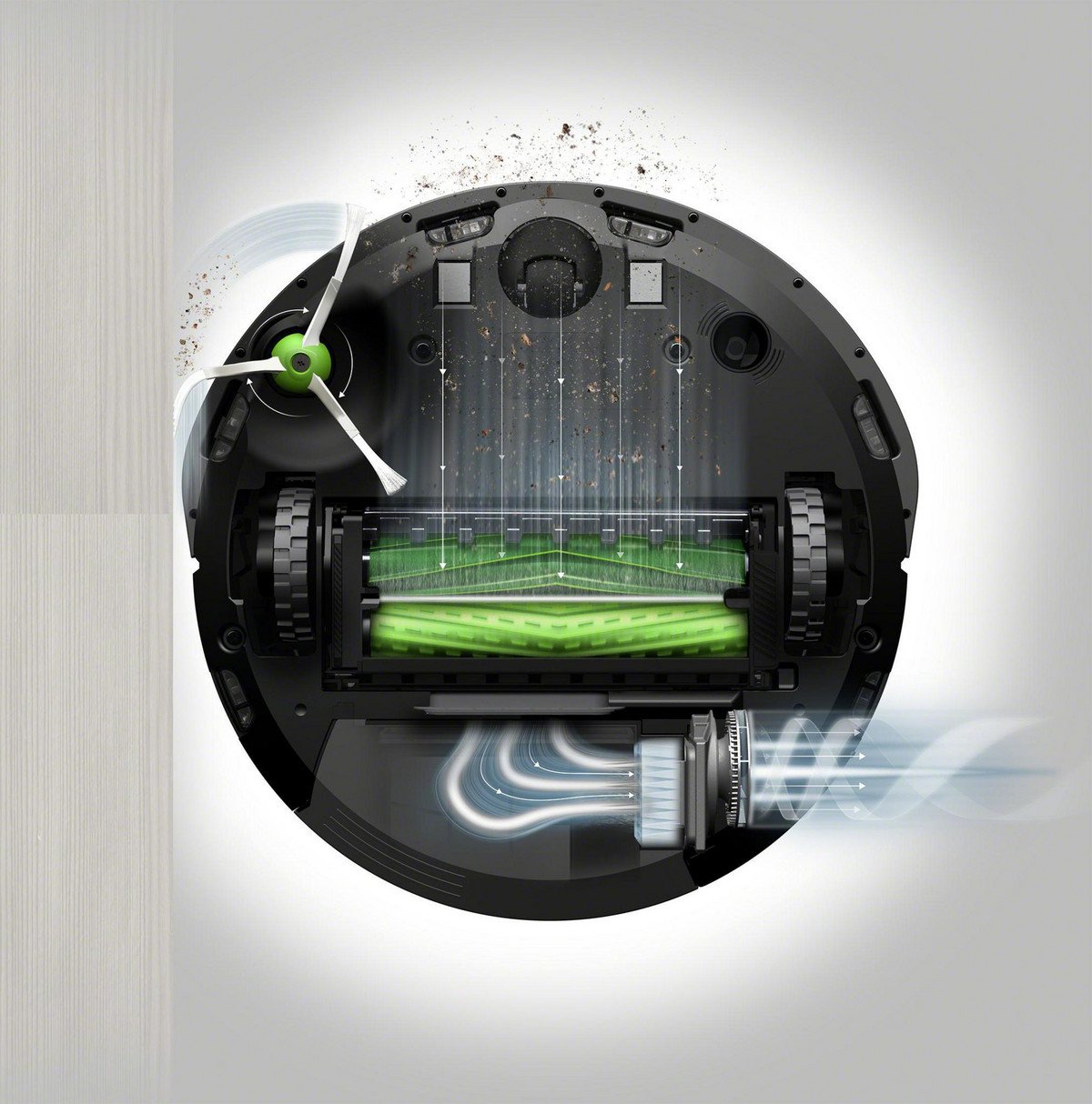IROBOT Robot aspirador - IROBOT I315240, 3 W, Depósito 0,4 l, Autonomía 75 min, Gris - Imagen 8