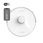 AENO Robot aspirador - AENO RC2S, 14,8 V, Potencia de succión 2500 kPa, Depósito 0,6 l, Autonomía 130 Min., Blanco - Imagen 3