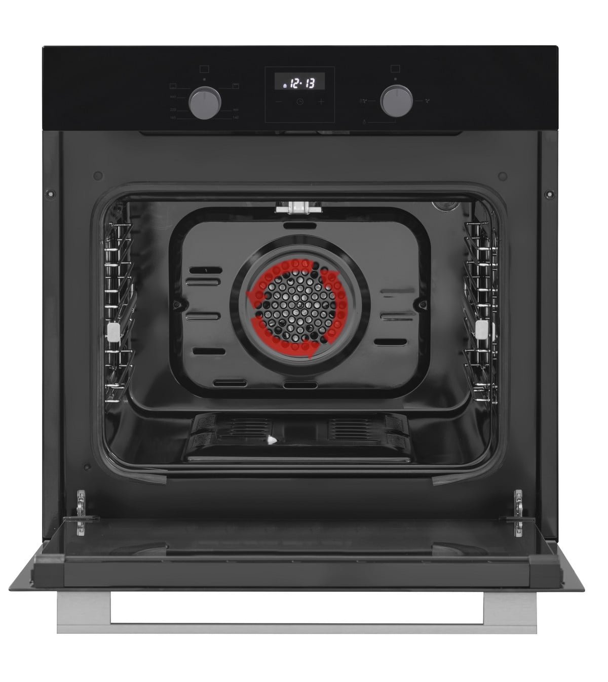 VITROKITCHEN Horno de Gas Butano - VITROKITCHEN HG602NB, Integrado + Libre instalación, 52 l, 59,5 cm, Negro - Imagen 4