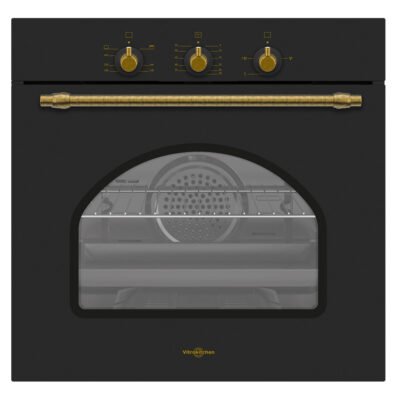 Horno de Gas Butano – VITROKITCHEN HG602RB, 52 l, 59,5 cm, Antracita