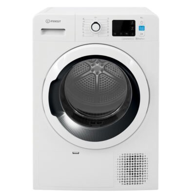 INDESIT Secadora bomba de calor – INDESIT YT M11 83K RX EU, 8 kg, 15 programas, Blanco