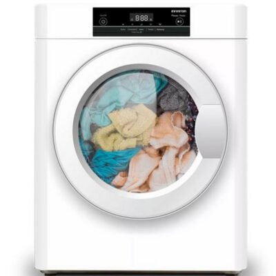 INFINITON Secadora evacuación – INFINITON SD-A3B, 3 kg, 5 programas, Blanco