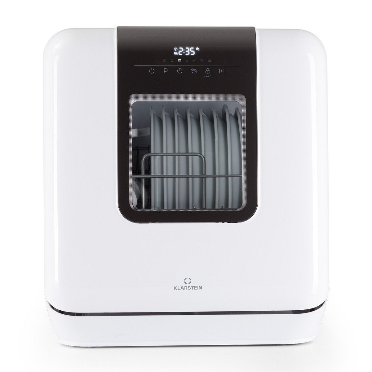 Lavavajillas compacto - KLARSTEIN 10041183, 7 programas, 42,0 cm, Blanco