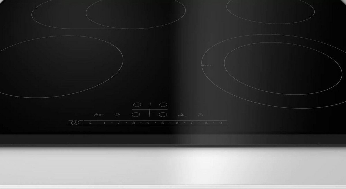 BOSCH Placa de vitrocerámica - BOSCH PKN631FP2E, 4 zonas, 592 mm, Negro - Imagen 4