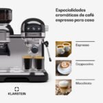KLARSTEIN Cafetera espresso - KLARSTEIN Bella Café Espresso, 1550 W, Negro - Imagen 7