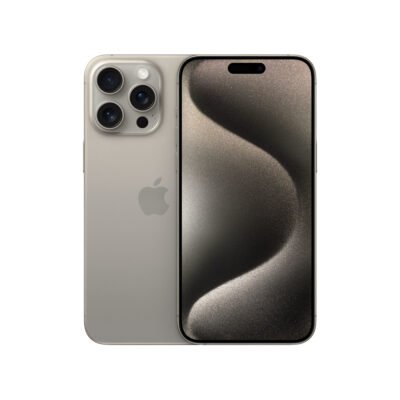 APPLE iPhone 15 Pro Max Plata 256 GB RAM 8 GB, Plata, Móvil iOS, 256 GB, 8 GB RAM, 6,7 » Super Retina XDR, Ceramic Shield, 120 Hz, Recubrimiento oleof