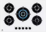 ELECTROLUX Placa de gas - ELECTROLUX 222002710, 5.0000 zonas, 18 cm, Blanco