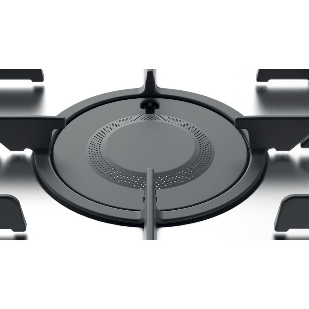 HOTPOINT Placa de gas - HOTPOINT FTGHL 751 D/IX/HA, 5 zonas, Metano, 75 cm, Inox - Imagen 2