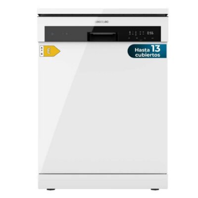 Lavavajillas libre instalación 60 cm – CECOTEC Bolero Aguazero 6100 Ec, 12 servicios, 6 programas, 60 cm, 300