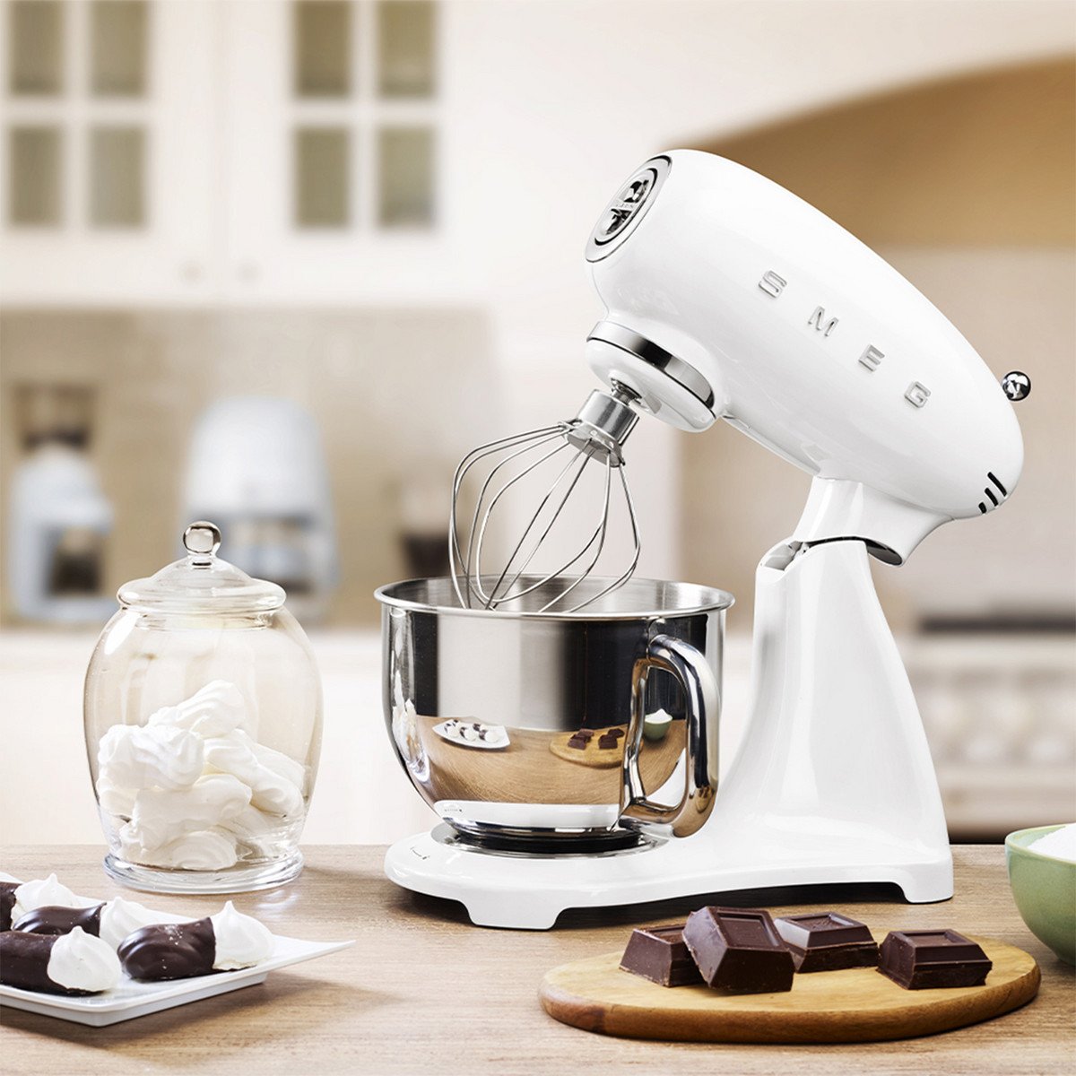 SMEG Robot amasador - SMEG 785300184603, 800 W, 4,8 l, Inox - Imagen 6