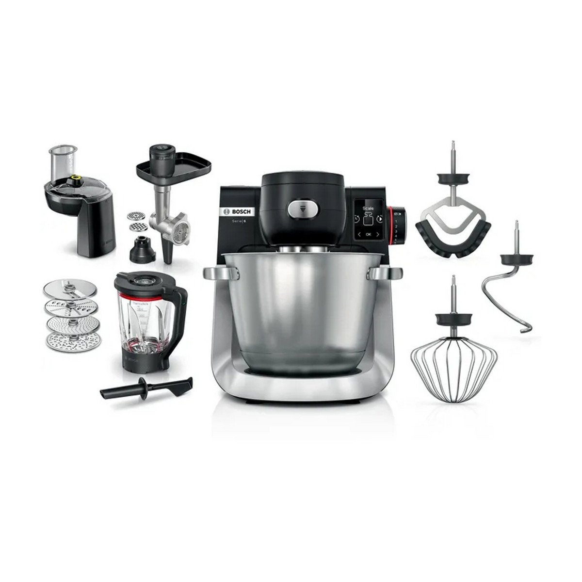 SMEG Robot amasador - SMEG 785300184603, 800 W, 4,8 l, Inox - Imagen 7