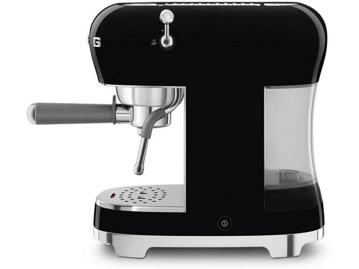 SMEG Cafetera express - SMEG ECF02BLEU, 15 bar, 1350 W, 2 tazas, Negro - Imagen 3