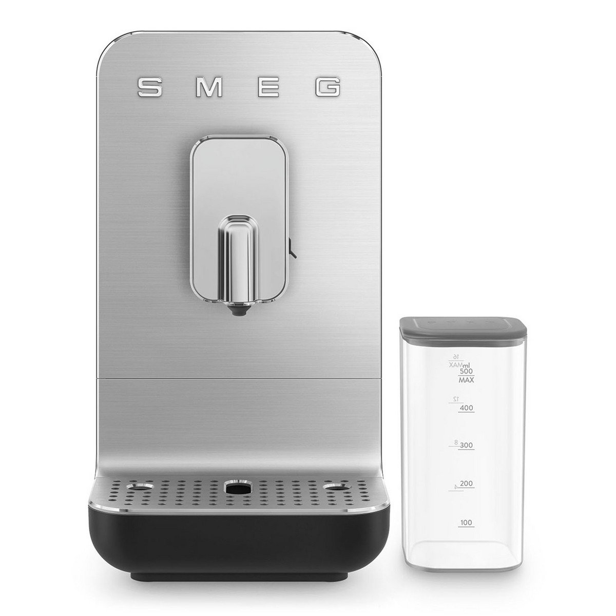 SMEG Cafetera superautomática - SMEG BCC13BLMEU, 19 bar, 1350 W, 0,5 l, 1 tazas, Negro