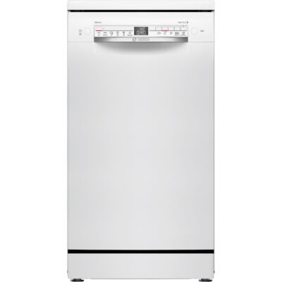 BOSCH Lavavajillas libre instalación 45 cm – BOSCH SPS2HKW58E, 10,0 servicios, 6,0 programas, 45 cm, Blanco