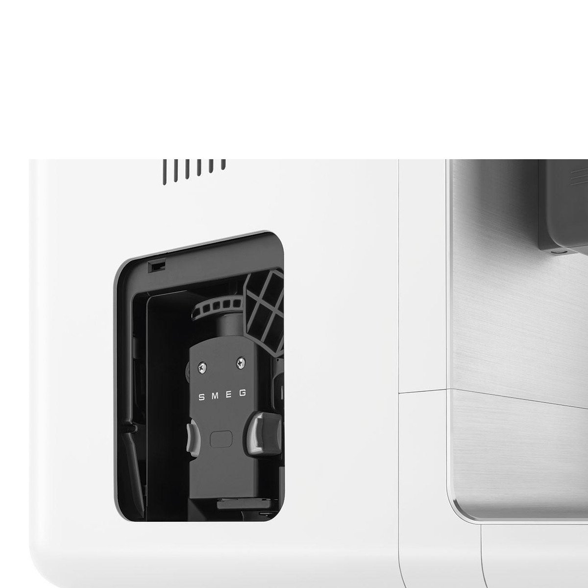 SMEG Cafetera Superautomática - SMEG BCC13WHMEU, 19 bar, 1350 W, 500 ml, 1 tazas, Inox - Imagen 8
