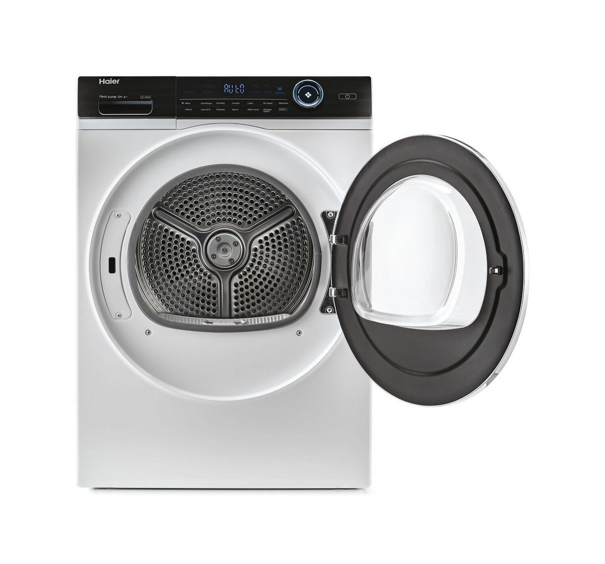 HAIER Secadora bomba de calor - HAIER HD100-A2979N-S, Bomba de calor, 10 kg, 14 programas, Blanco - Imagen 4