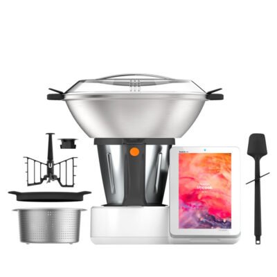 TAURUS Robot de cocina – TAURUS MYCOOK NEXT, 2000 W, 2,5 l, Blanco