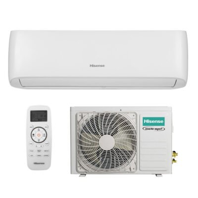 HISENSE Split 1×1 – HISENSE Brissa CA35YR03, Función Inverter, Blanco