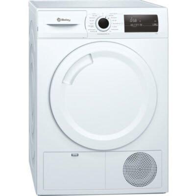 Balay Secadora bomba de calor – Balay 3SB287B MPN, Eléctrico, 8 kg, Blanco