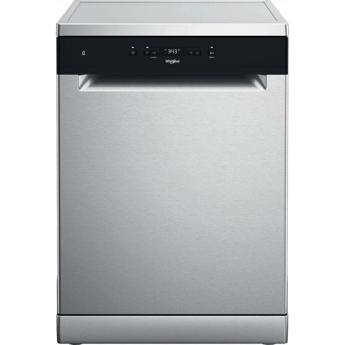 Lavavajillas libre instalación 60 cm - WHIRLPOOL W2F HD624 X, 14 servicios, 600 mm, Acero inoxidable