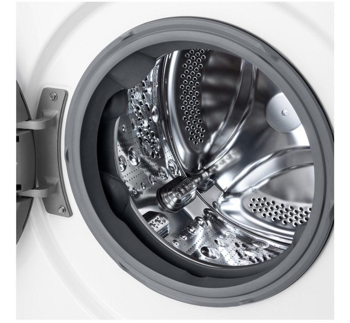 LG Lavadora carga frontal - LG F4WR6010A1W.ABWQPES, 10 kg, 1400 rpm, 12 programas, Inox - Imagen 5