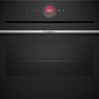 BOSCH Horno compacto – BOSCH BOSCBG7741B1, Sí, 47 l, 548 mm, Negro, Acero inoxidable