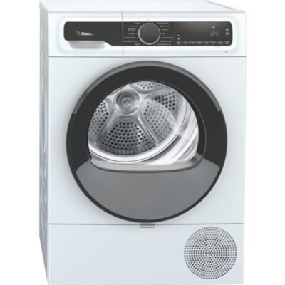 Balay Secadora bomba de calor – Balay BAL3SB380B, 1 kg, 14 programas, Blanco