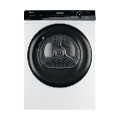 HAIER Secadora bomba de calor – HAIER I-Pro Series 3 HD90-A2939, Eléctrico, 9 kg, 15 programas, Blanco