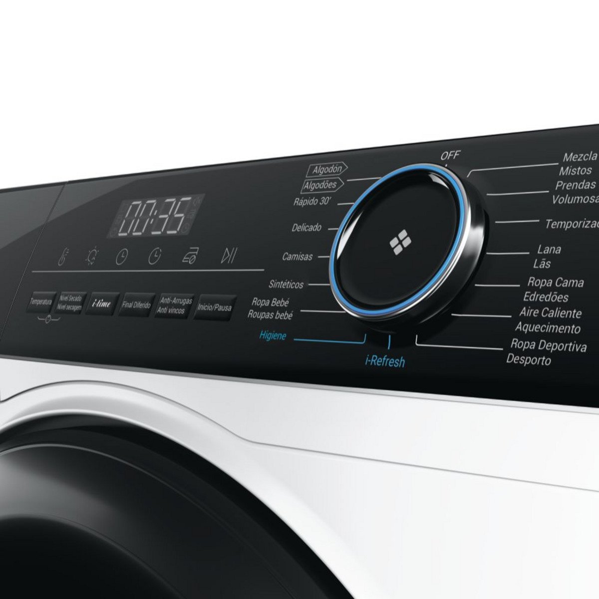 HAIER Secadora bomba de calor - HAIER I-Pro Series 3 HD90-A2939, Eléctrico, 9 kg, 15 programas, Blanco - Imagen 7