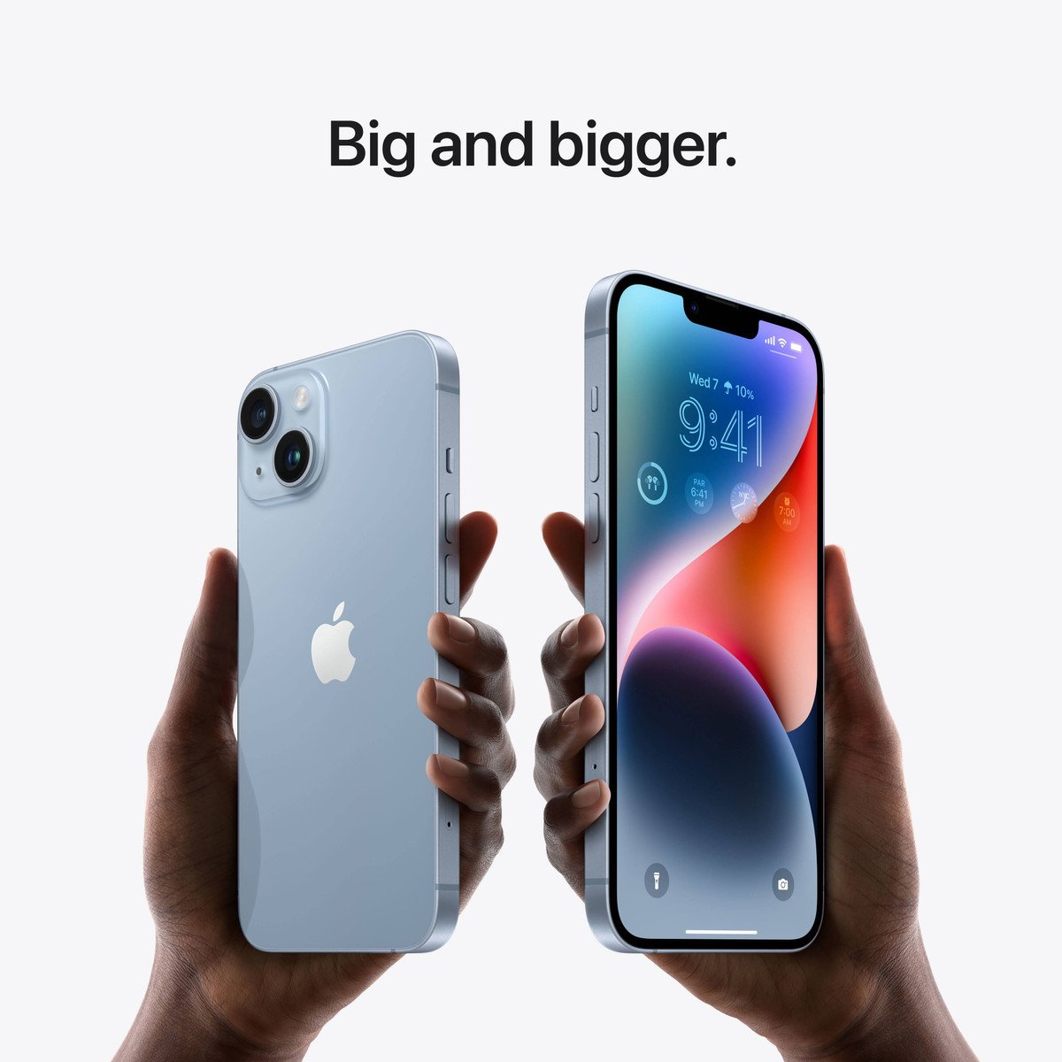 APPLE iPhone 14 Midnight, Negro, Móvil iOS, 256 GB, 6 GB RAM, 6,1 " OLED, Ceramic Shield, Recubrimiento oleofóbico, Anti-huellas, Chip A15 Bionic, 3,2 - Imagen 6