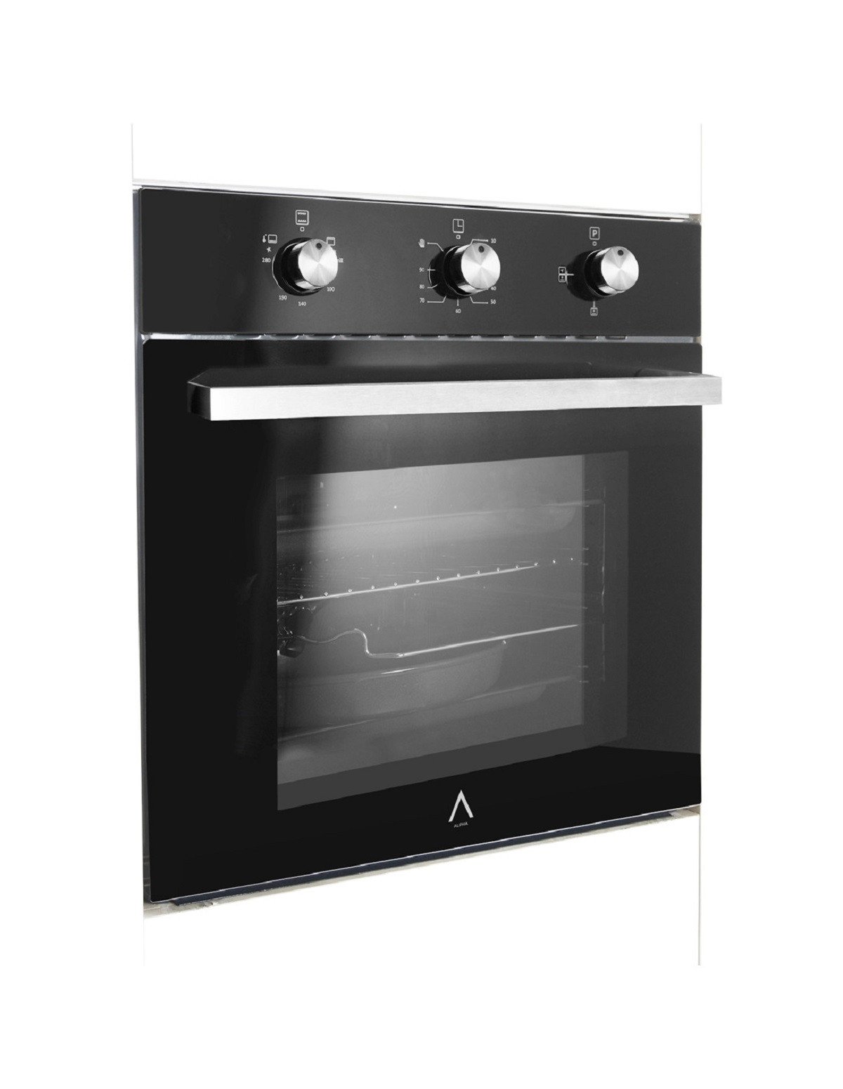 ALPHA Horno multifunción - ALPHA NEPTUNO ELITE GAS, 62 l, 60 cm, Negro - Imagen 2