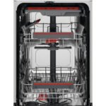 AEG Lavavajillas libre instalación 45 cm - AEG Serie 7000 GlassCare FFB73527ZM, 10 servicios, 9 programas, 446 mm, INOX - Imagen 3