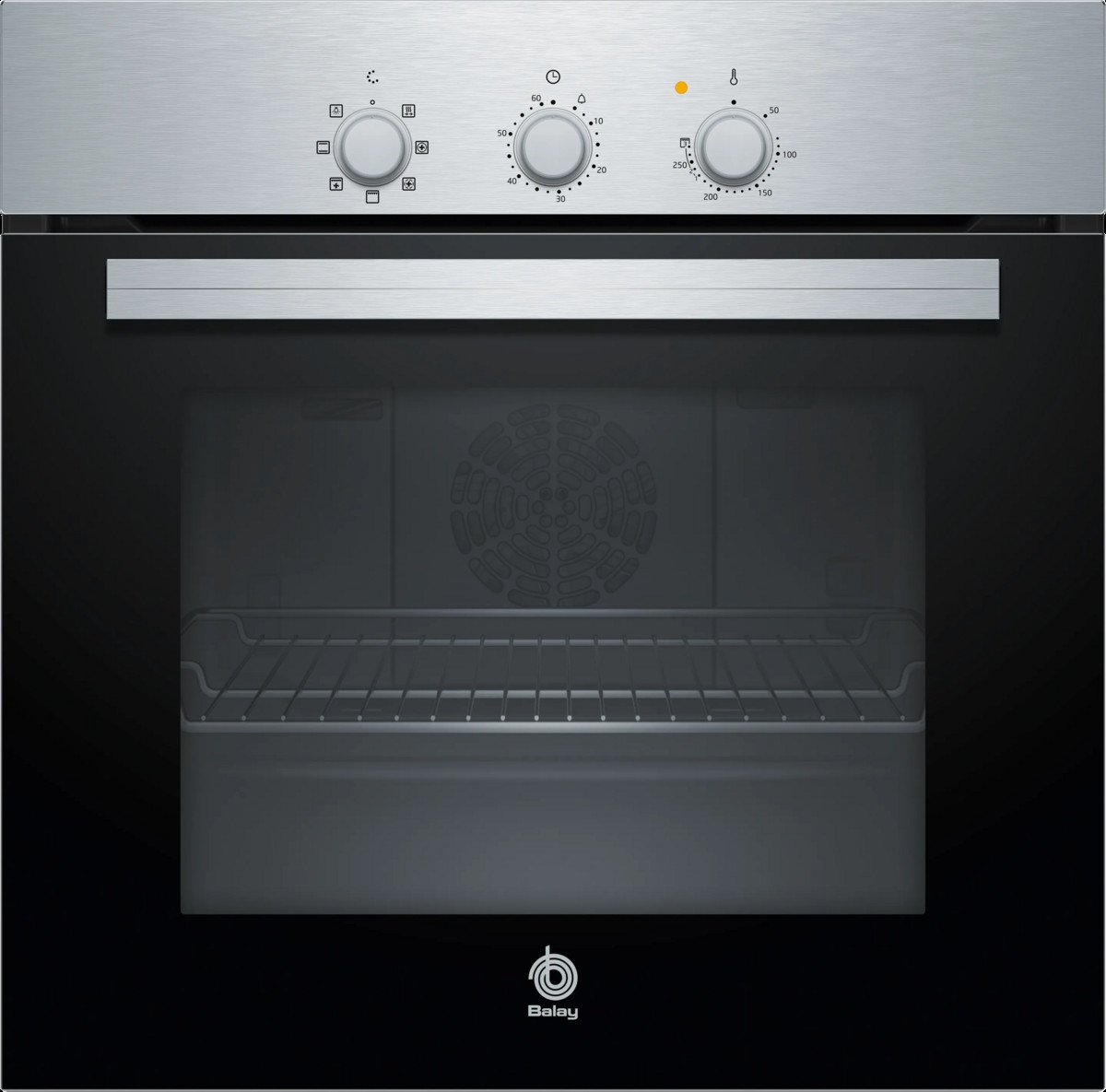Balay Horno multifunción - Balay 3HB2010X0, No, 66 l, 548 mm, Color Inox