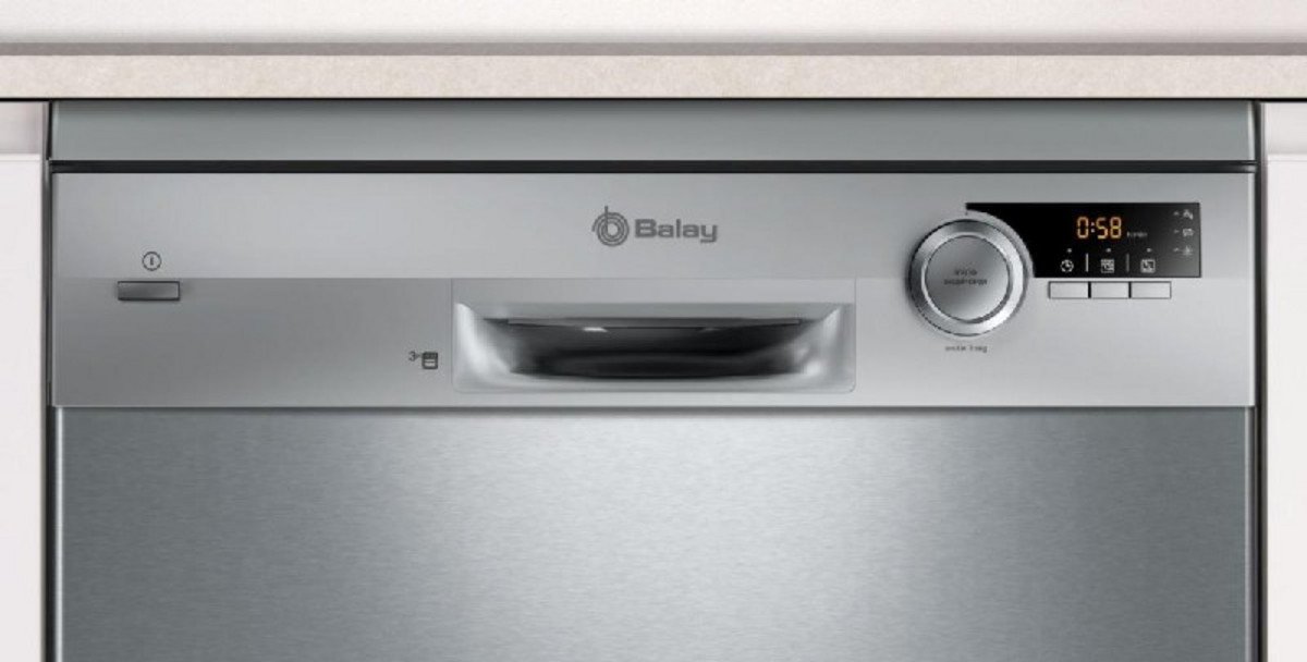 Balay REACONDICIONADO Seminuevo Funcional Lavavajillas - Balay 3VS572IP, 13 servicios, 5 Programas, Función pausa + carga, Rackmatic, Inox - Imagen 5