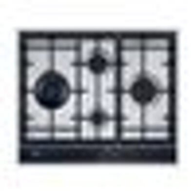 SMEG Placa de gas – SMEG PV664LCNR, 4 zonas, Gas NaturalGas ButanoGas Propano, 65 cm, Negro