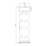 SVAN Congelador vertical - SVAN SCVH2600, 380 l, 205 cm, Not available - Imagen 4