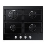 SAMSUNG Placa de gas - SAMSUNG NA64H3010AK, 4.0000 zonas, 60 cm, Negro